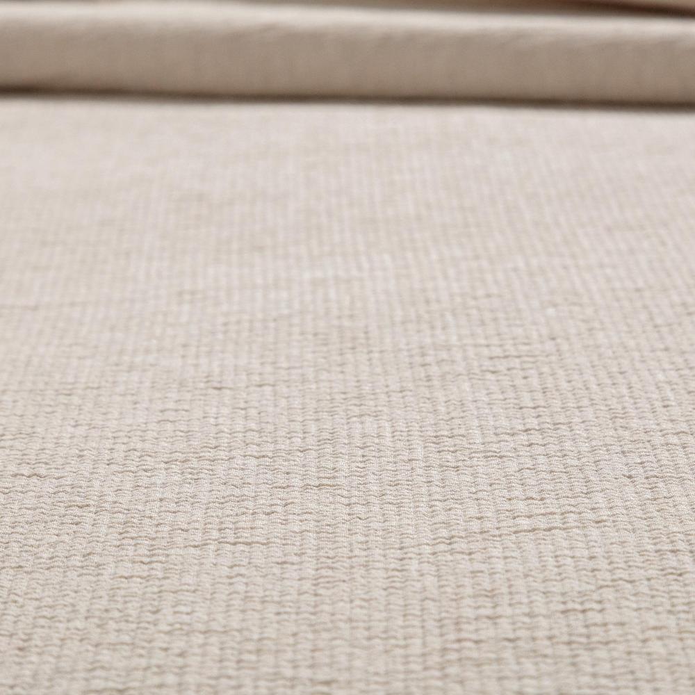 Imagen 2 de Colcha cubrecama lisa Puker Manterol - Beige Cama 90 cm Beige