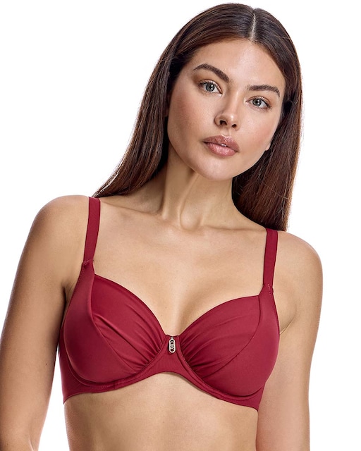Imagen 0 de Top bikini para mujer capacidad con aro y refuerzo bajo pecho