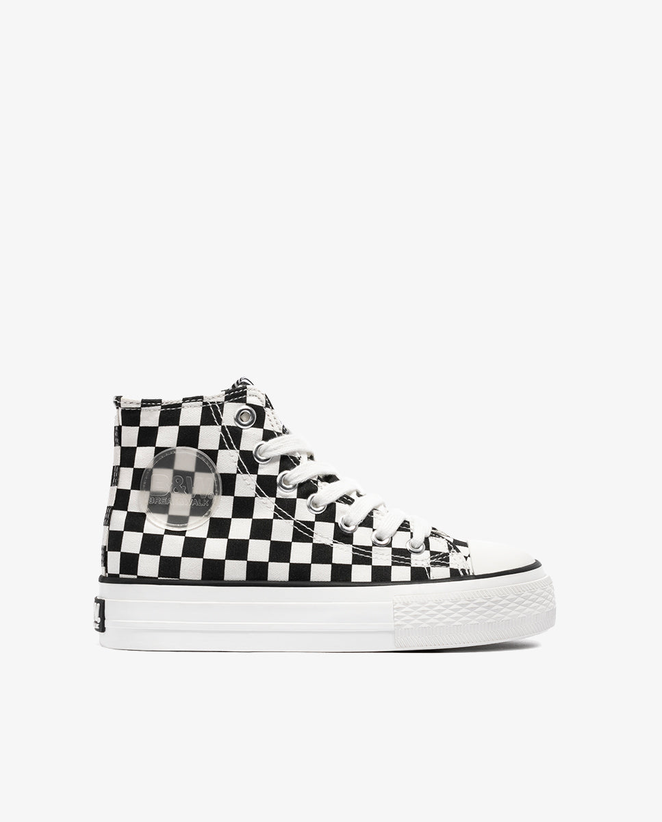 Imagen 0 de Zapatillas de lona de mujer multicolor con cordones Estampado