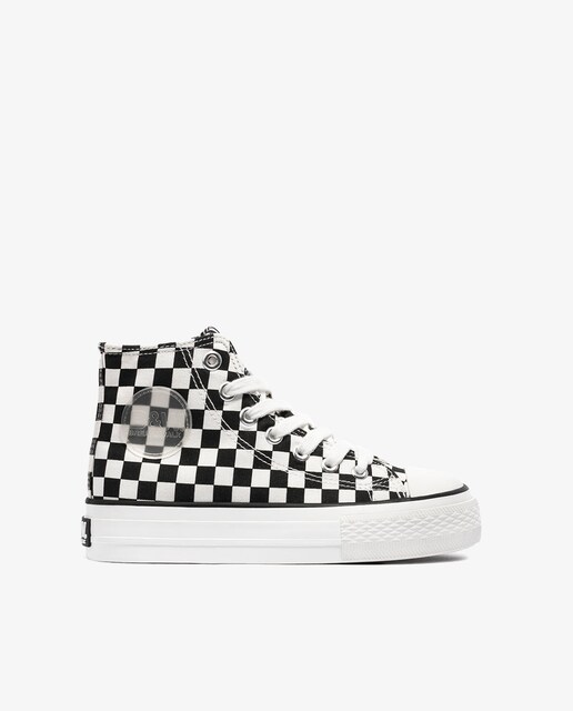 Imagen 0 de Zapatillas de lona de mujer multicolor con cordones