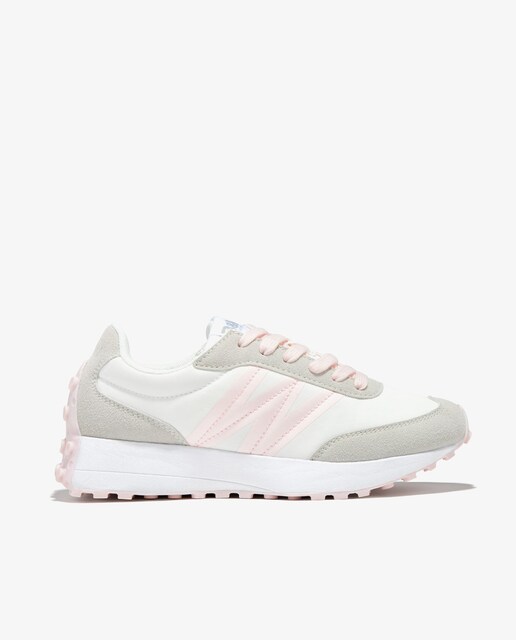 Imagen 0 de Zapatillas deportivas de mujer en rosa con cordones
