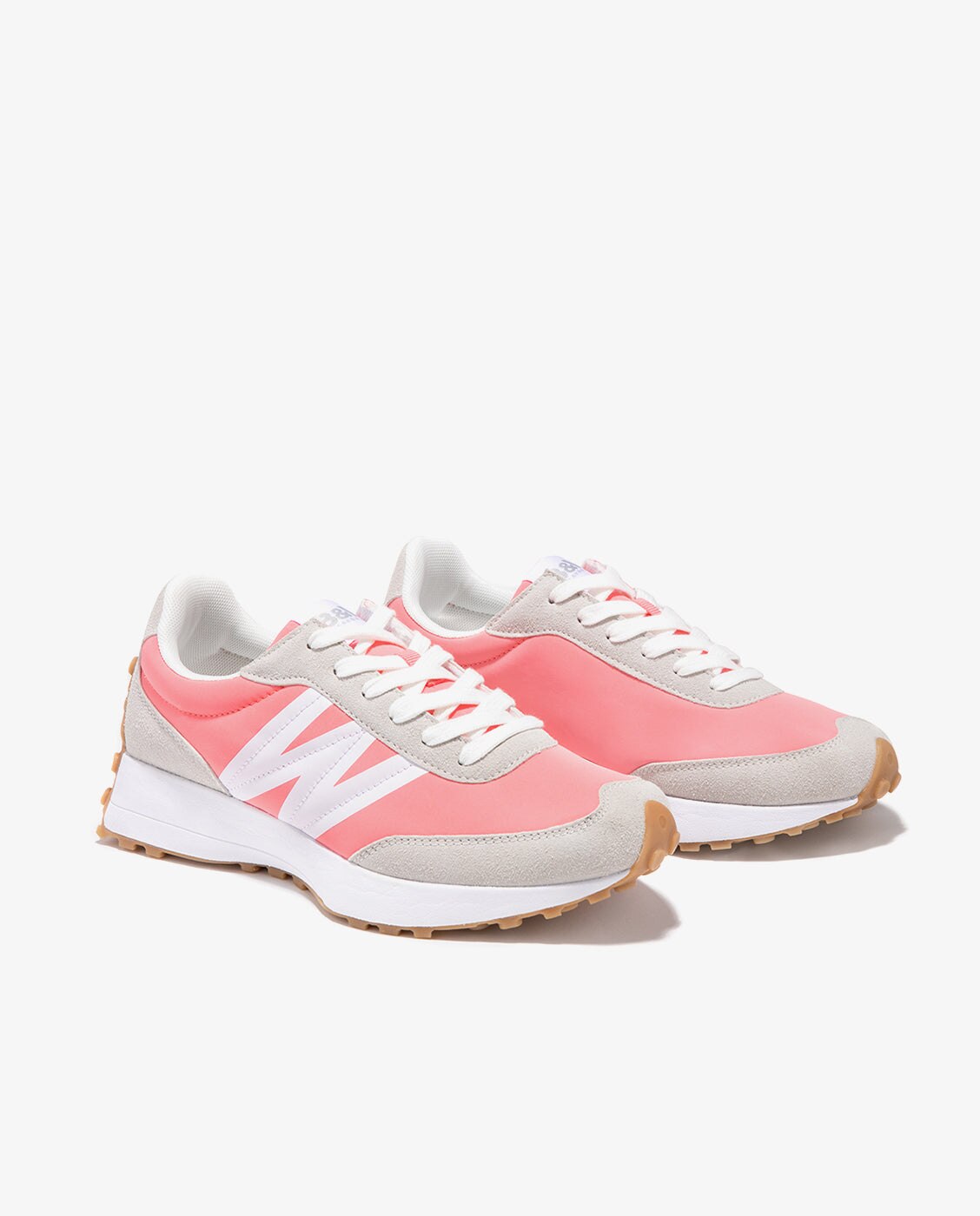 Zapatillas deportivas de mujer en con cordones - Break and Walk - Rosa Rosa-2