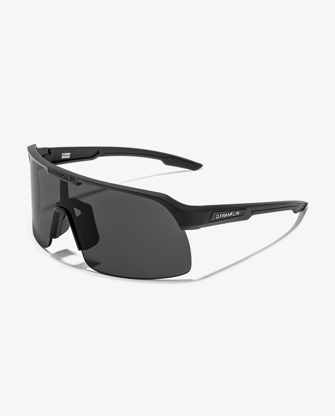 Gafas de sol unisex con forma envolvente wind fifty - D.Franklin - Negro Negro-4