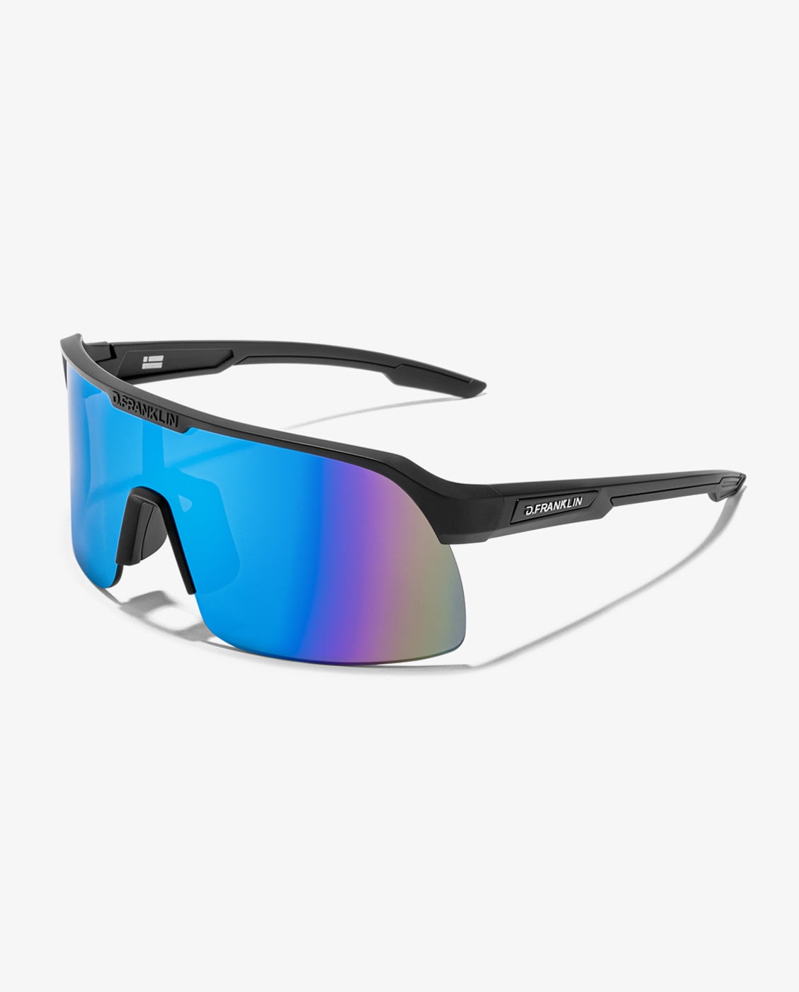 Gafas de sol unisex con forma envolvente wind fifty - D.Franklin - Azul Azul-3