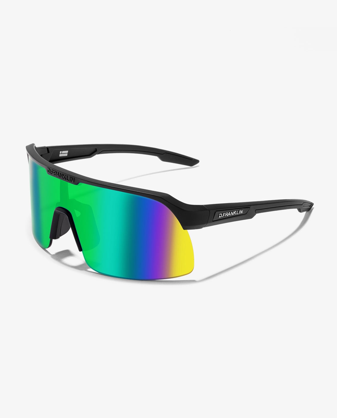Gafas de sol unisex con forma envolvente wind fifty - D.Franklin - Verde Verde-4
