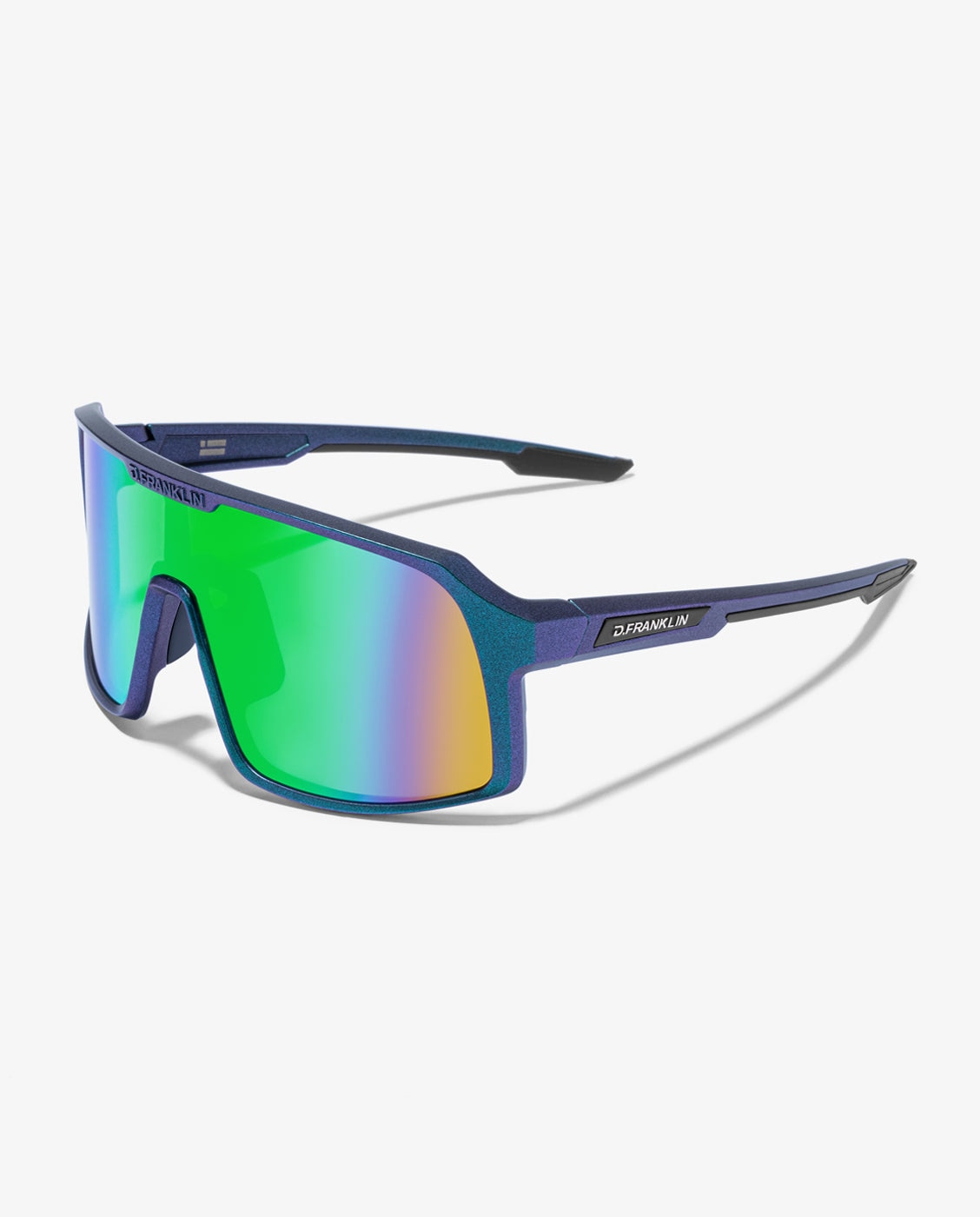 Gafas de sol unisex con forma envolvente wind limited - D.Franklin - Verde Verde-3