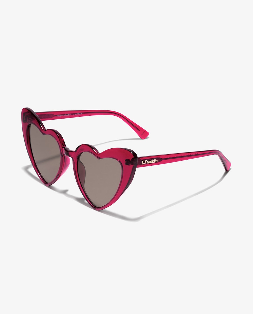 Gafas de sol de mujer con forma de corazón ·