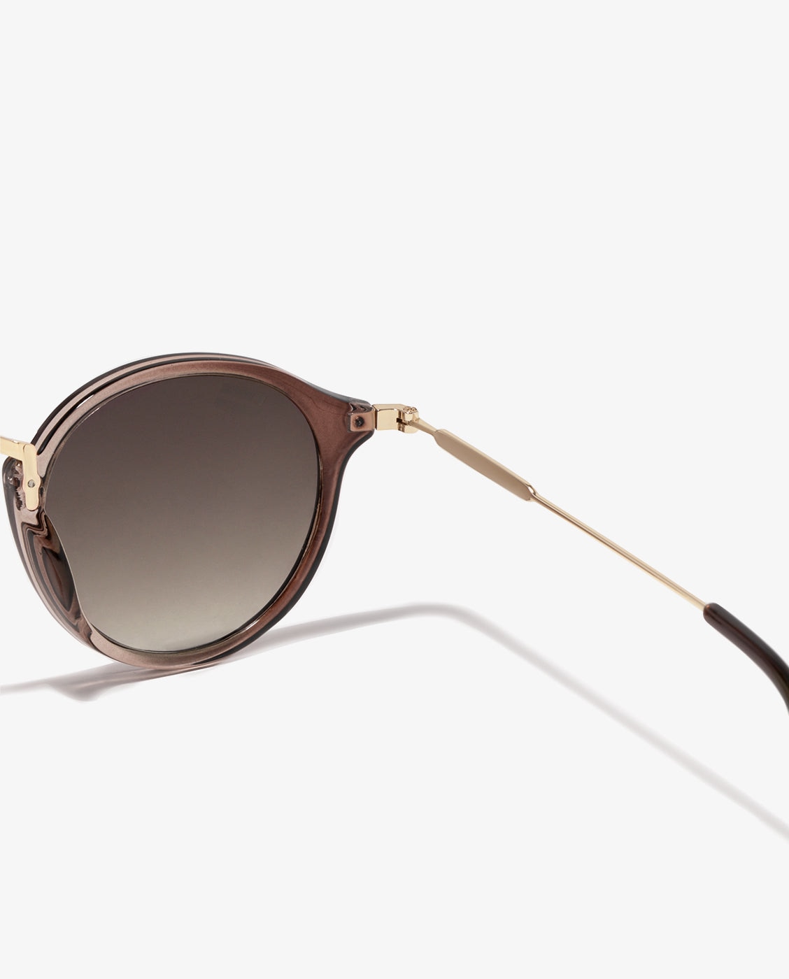 Gafas de sol unisex con forma redonda roller tr90 - D.Franklin - Marrón Marrón-4