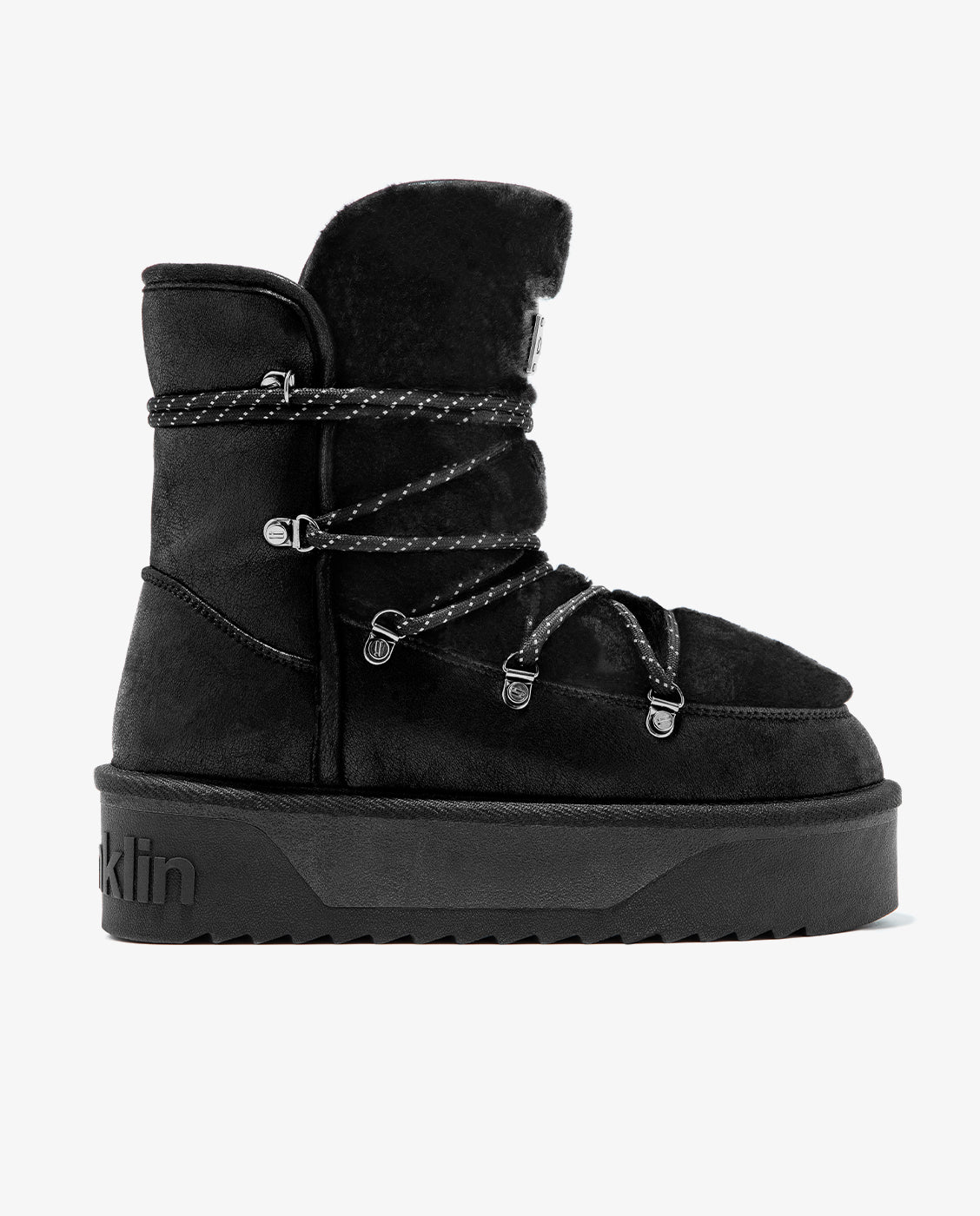 D.Franklin - Botas de mujer estilo australianas con forro de pelo Nordic v2 trk.