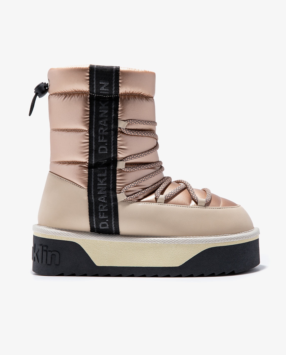 D.Franklin - Botas de mujer con forro interior de pelo y cordoneras trail Nordic V.2 bomb.