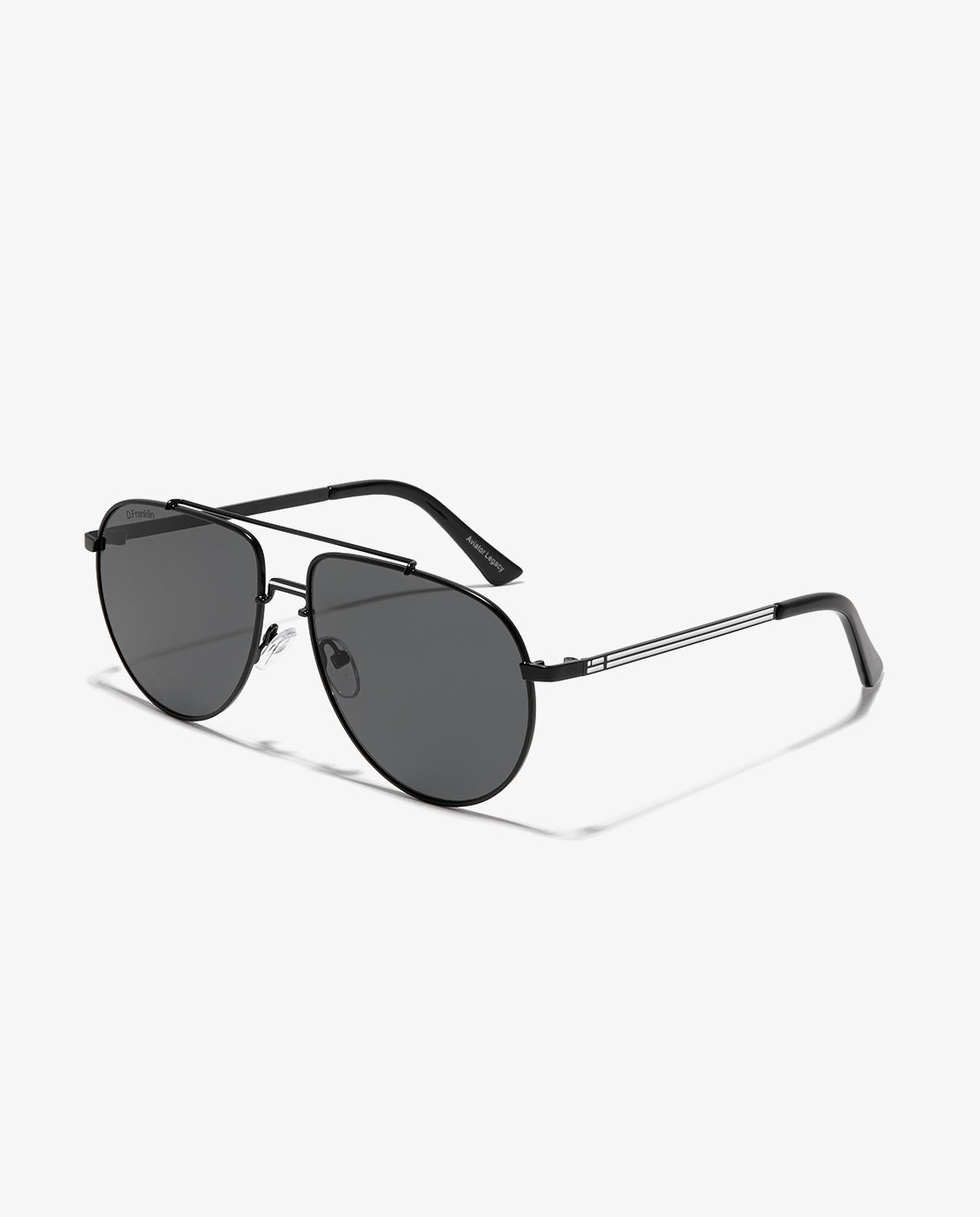 Gafas de sol unisex con forma de aviador aviator legacy - D.Franklin - Negro Negro-3