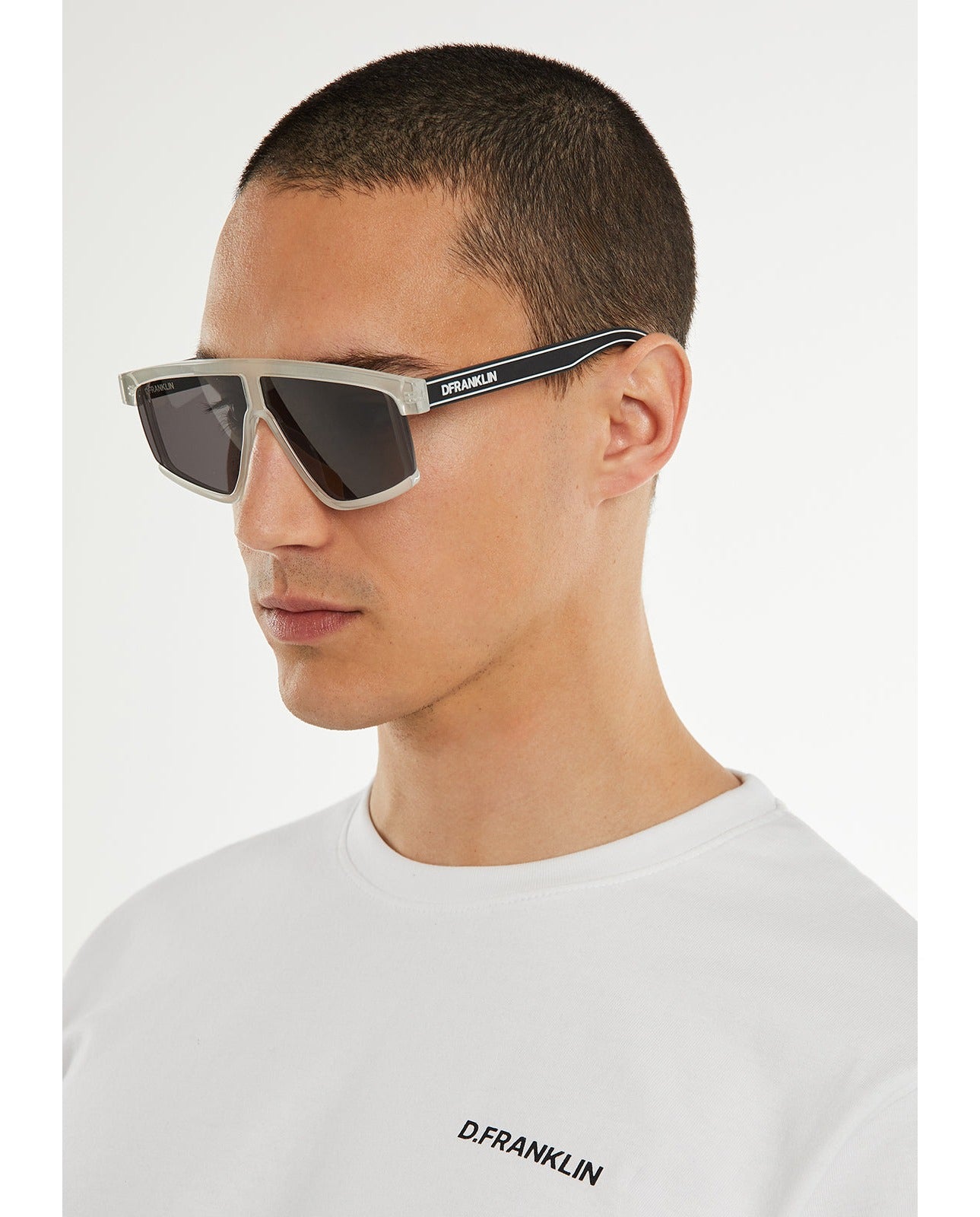 Gafas de sol unisex con forma de pantalla alpha - D.Franklin - Negro Negro-2