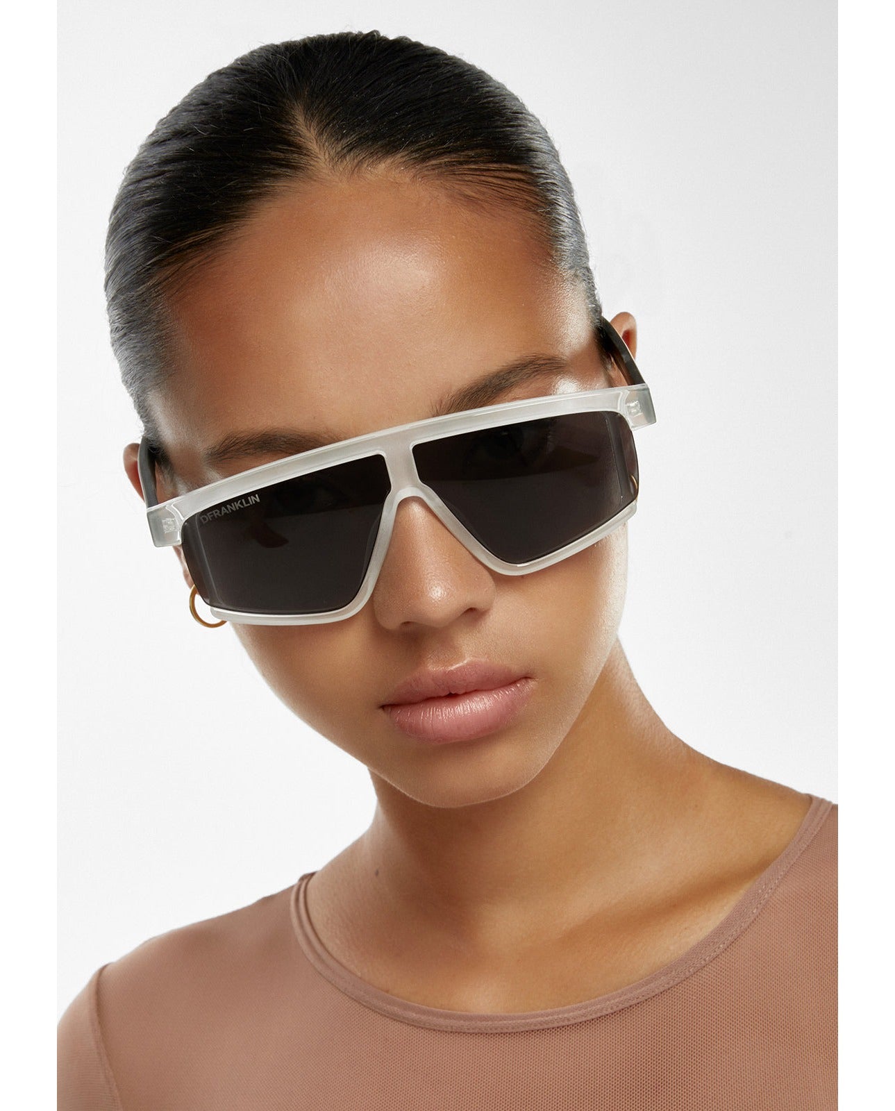 Gafas de sol unisex con forma de pantalla alpha - D.Franklin - Negro Negro-3