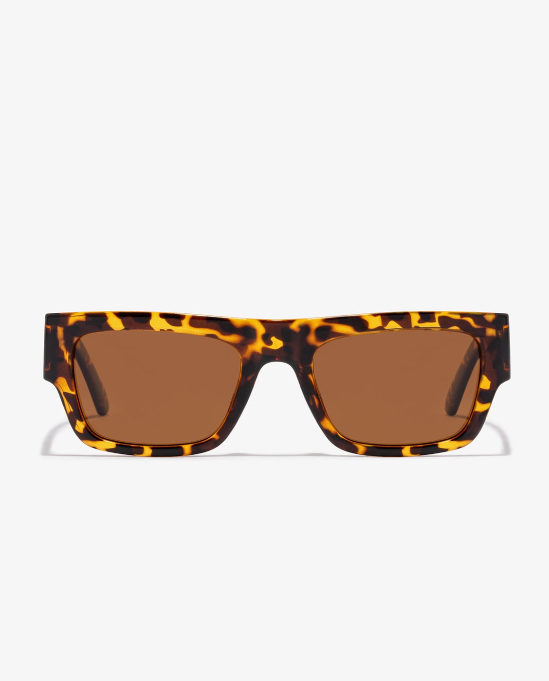 Gafas de sol unisex con forma rectangular emblem sq - D.Franklin - Marrón Marrón-1
