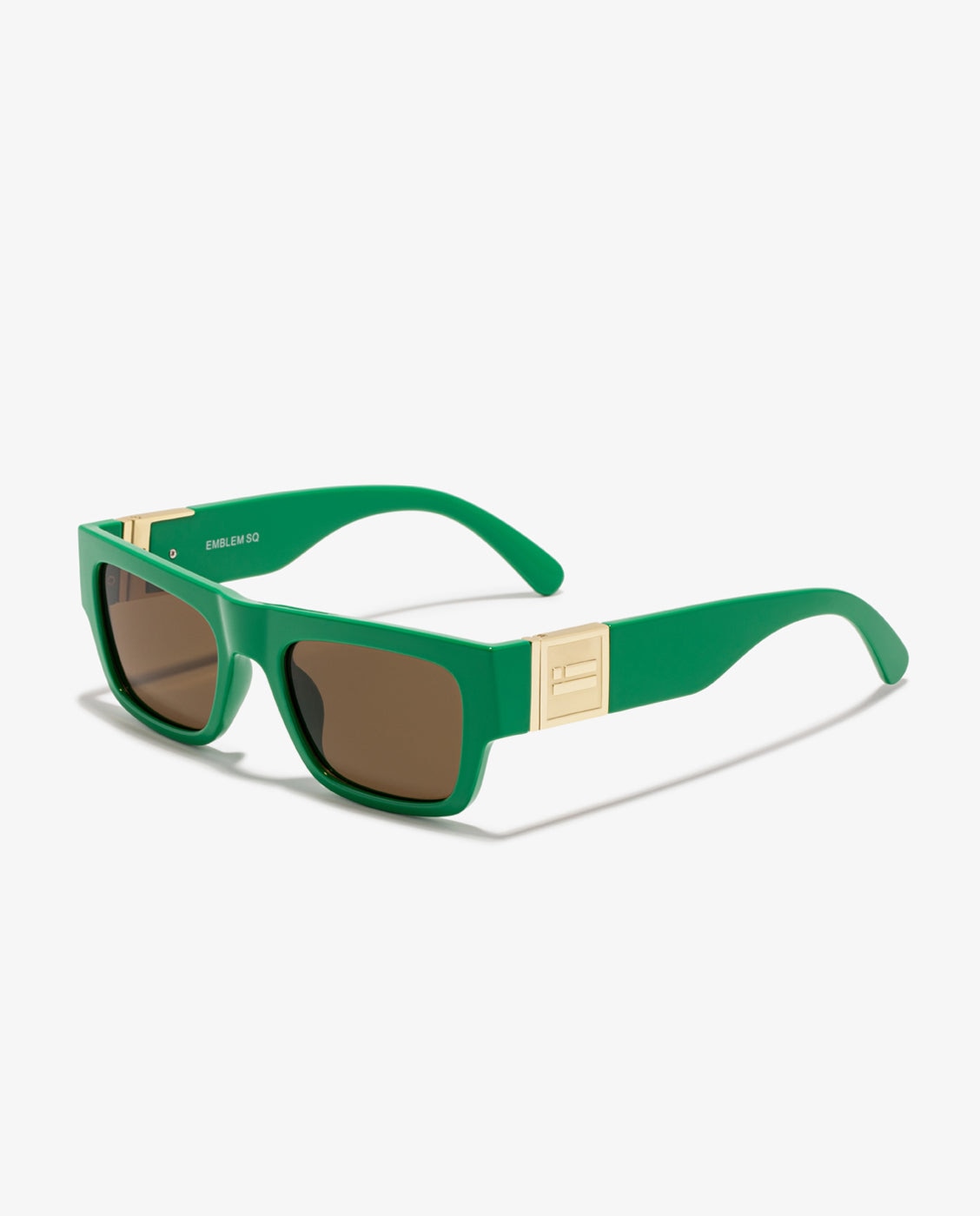 Gafas de sol unisex con forma rectangular emblem sq - D.Franklin - Verde Verde-3