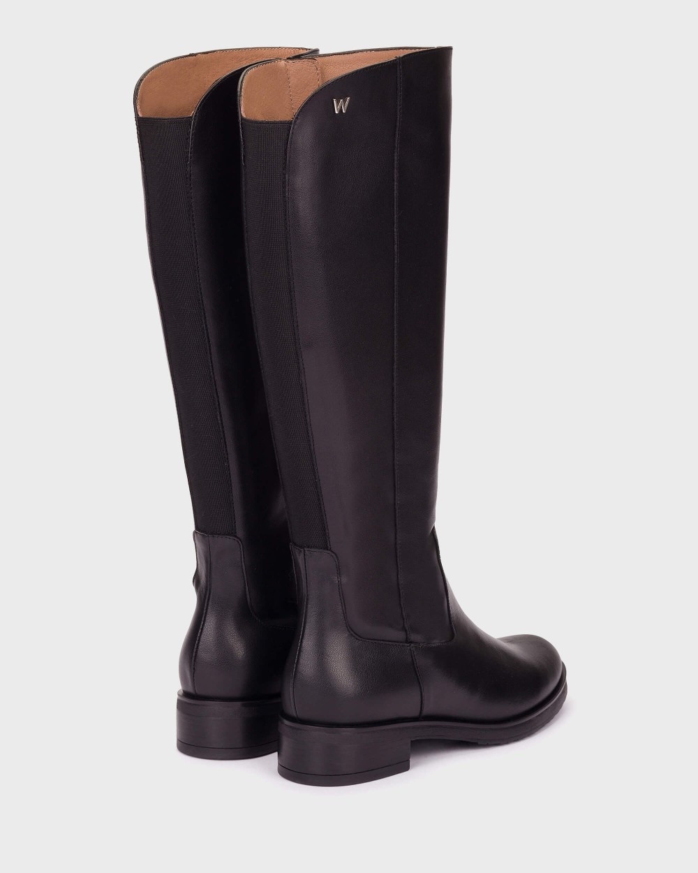 Imagen 3 de Botas de mujer en piel codigree 70 wonders - Negro Negro