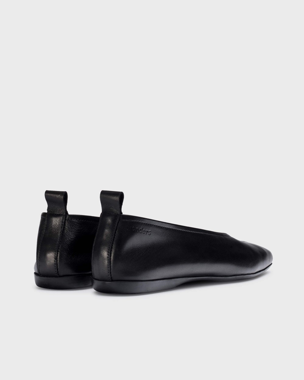 Bailarina de mujer en piel pepa wonders - Negro Negro-3