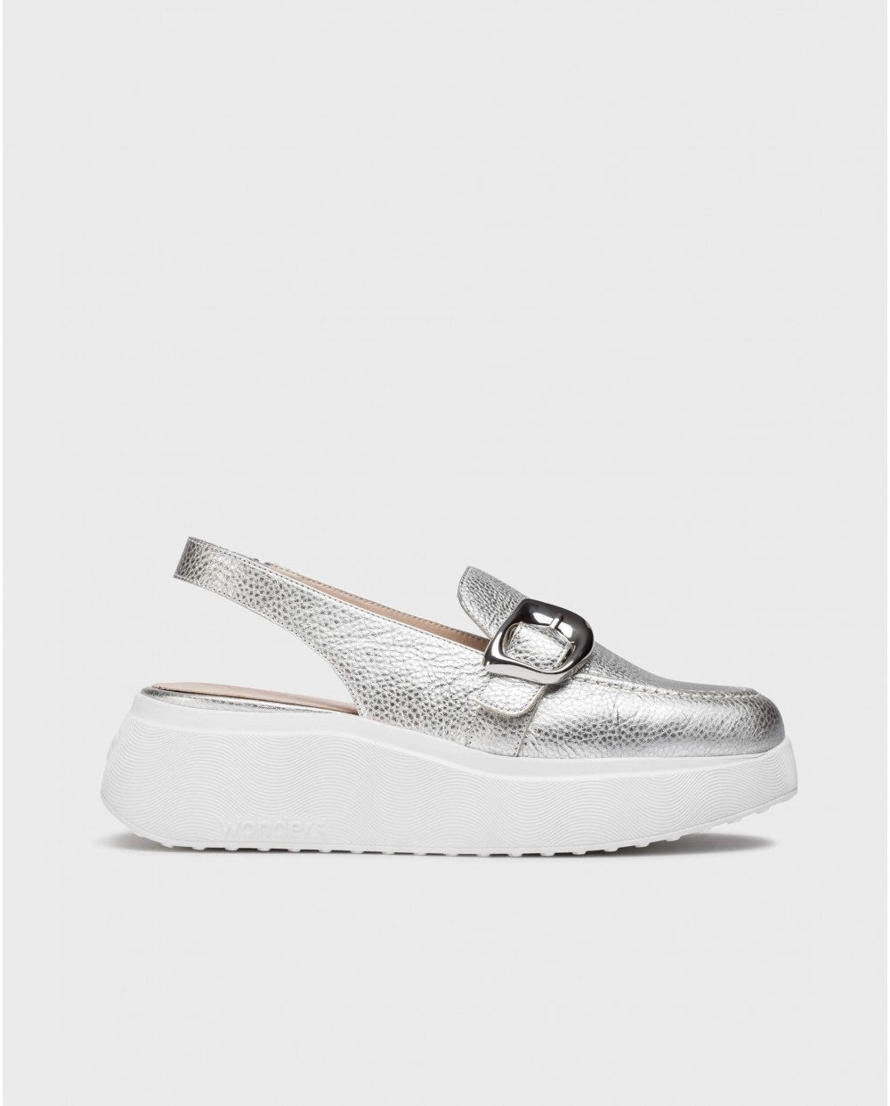 Wonders - Zapatos de salón de mujer de piel vacuna con tira elástica.