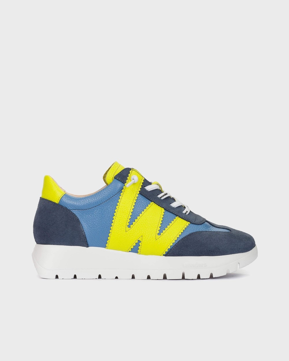 Wonders - Zapatillas deportivas de mujer de piel.