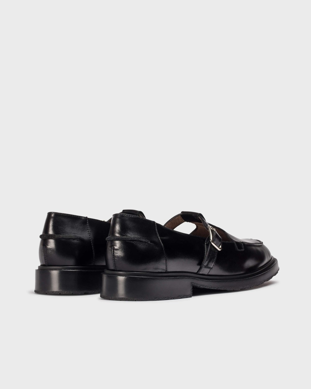 Merceditas de mujer en piel eva 61 wonders - Negro Negro-3