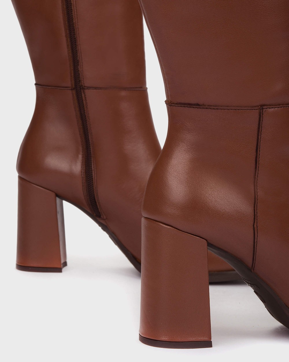 Botas de mujer en piel aurora 08 xl wonders - Marrón Marrón-4