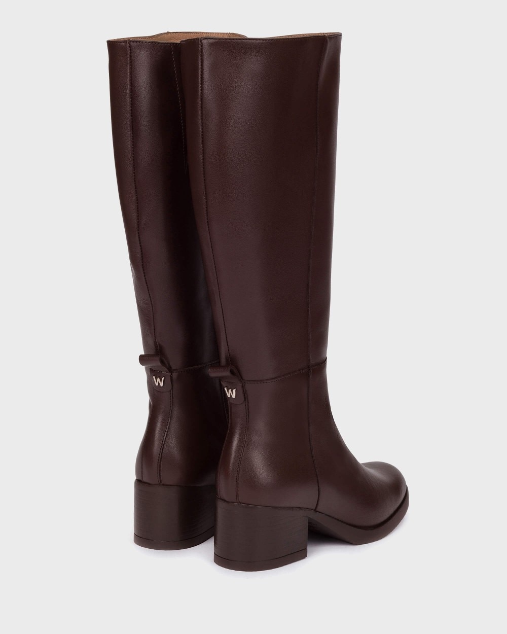 Botas de mujer en piel santafé 15 wonders - Marrón Marrón-3