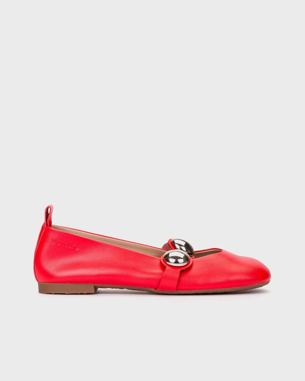 Bailarinas de mujer en piel - Wonders - Rojo Rojo-1