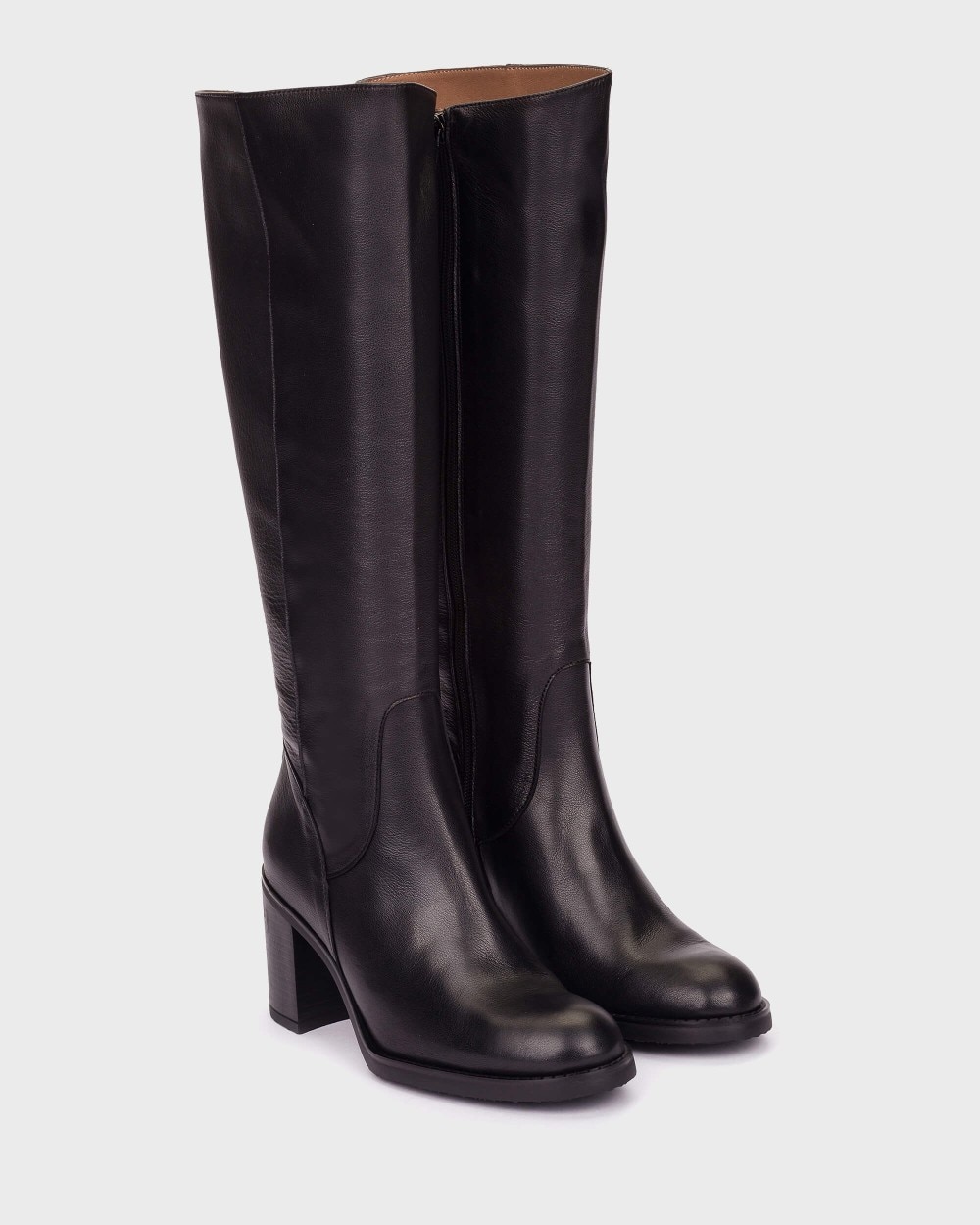 Imagen 2 de Botas de mujer en piel remache 20 wonders - Negro Negro
