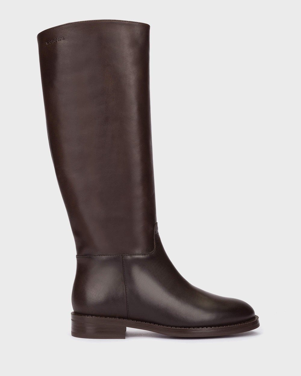 Imagen 1 de Botas de mujer en piel alzada 03 wonders - Marrón oscuro Marrón oscuro