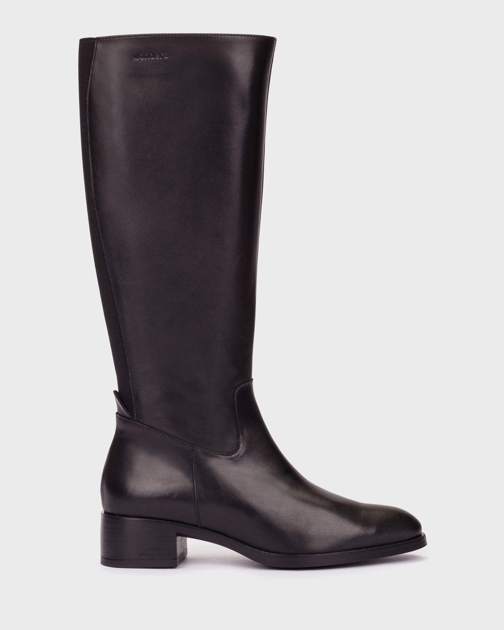 Botas de mujer en piel bonjour 08 wonders - Negro Negro-1