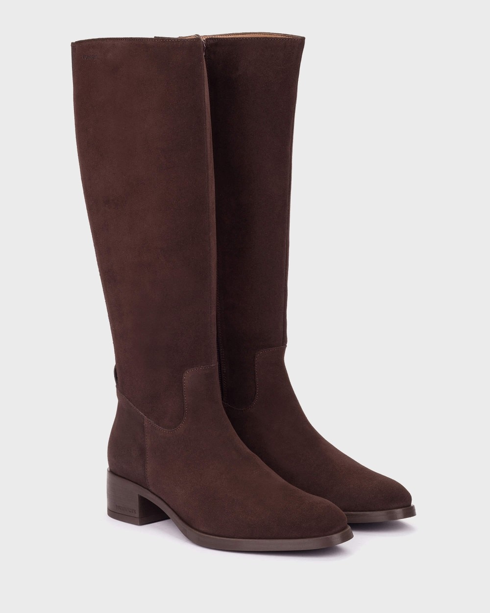 Botas de mujer en piel bonjour 08 wonders - Marrón oscuro Marrón oscuro-2