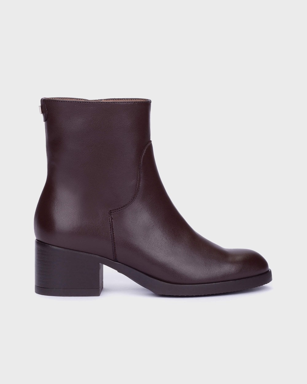 Botines de mujer en piel santafe 61 wonders - Marrón oscuro Marrón oscuro-1