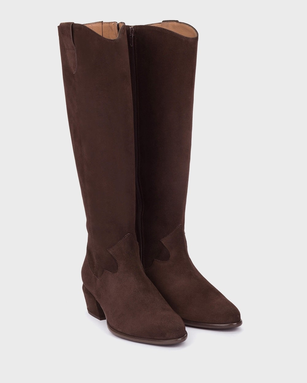Imagen 2 de Botas de mujer en piel fei 11 wonders - Marrón oscuro Marrón oscuro