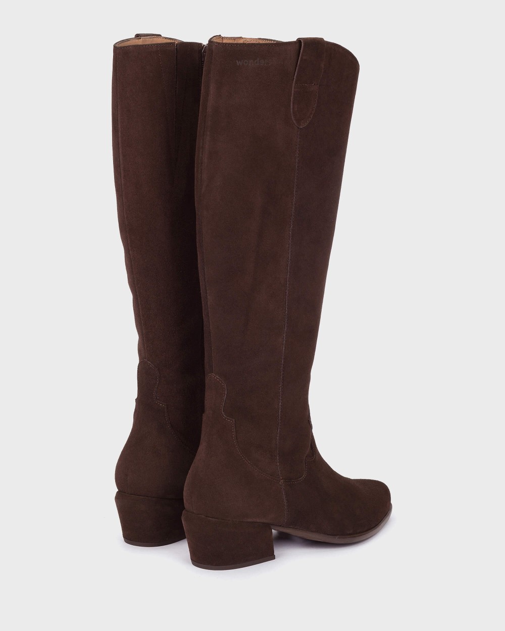Imagen 3 de Botas de mujer en piel fei 11 wonders - Marrón oscuro Marrón oscuro
