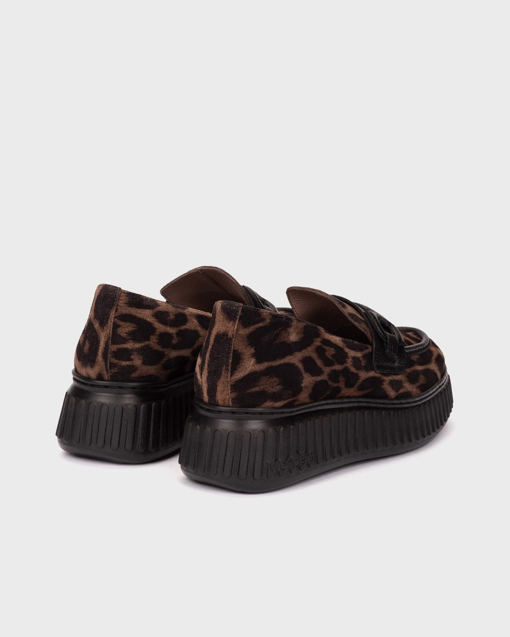 Mocasines de mujer en piel xfly 03 wonders - Marrón Marrón-2