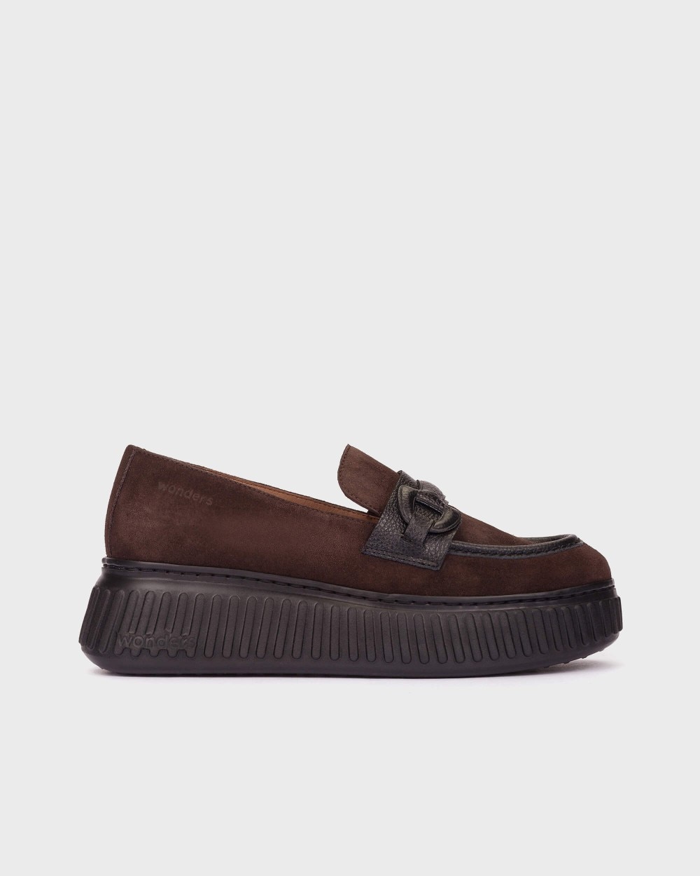 Imagen 0 de Mocasines de mujer en piel xfly 03 wonders Marrón oscuro