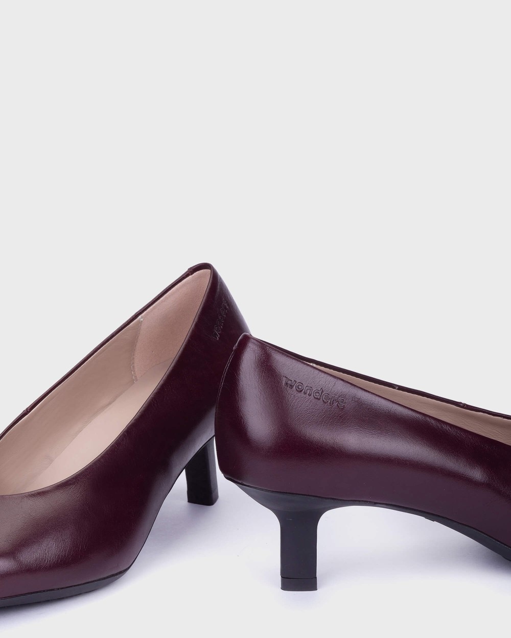 Imagen 4 de Salones de mujer en piel flexifit 41 wonders - Burdeos Burdeos