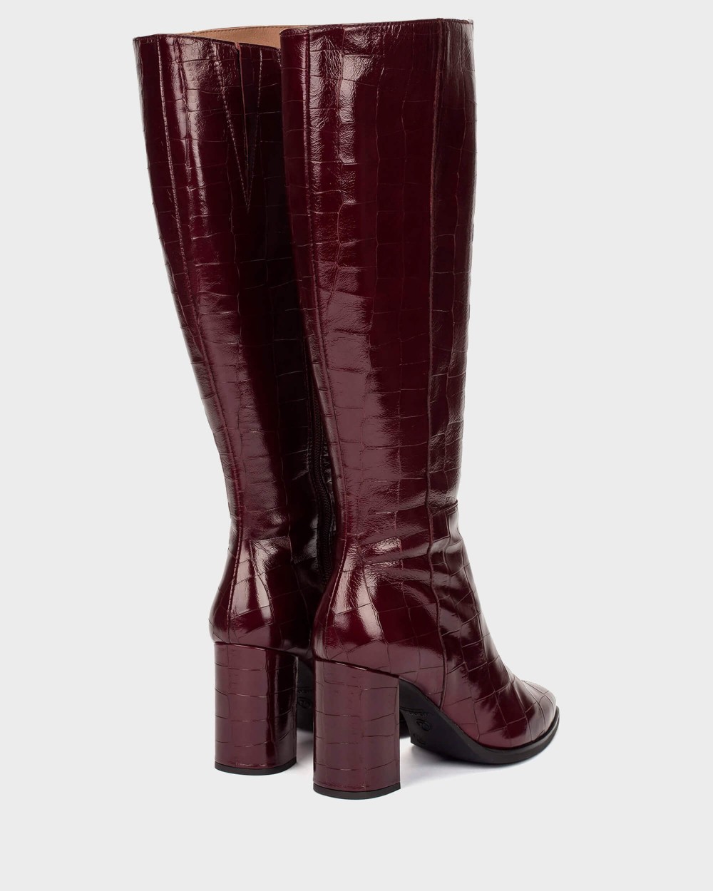 Botas de mujer en piel aurora 42 wonders - Burdeos Burdeos-3