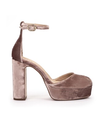 Zapatos De Terciopelo Tipo Tirol Para Mujer - Tacón 5 Cm, Punta Redonda, Ideales Para Fiestas, Bodas, Oktoberfest