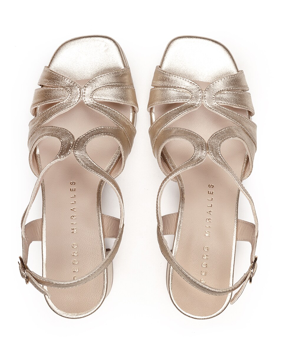 Sandalias Doradas Sandalias Mujer Plataforma El Corte Ingles