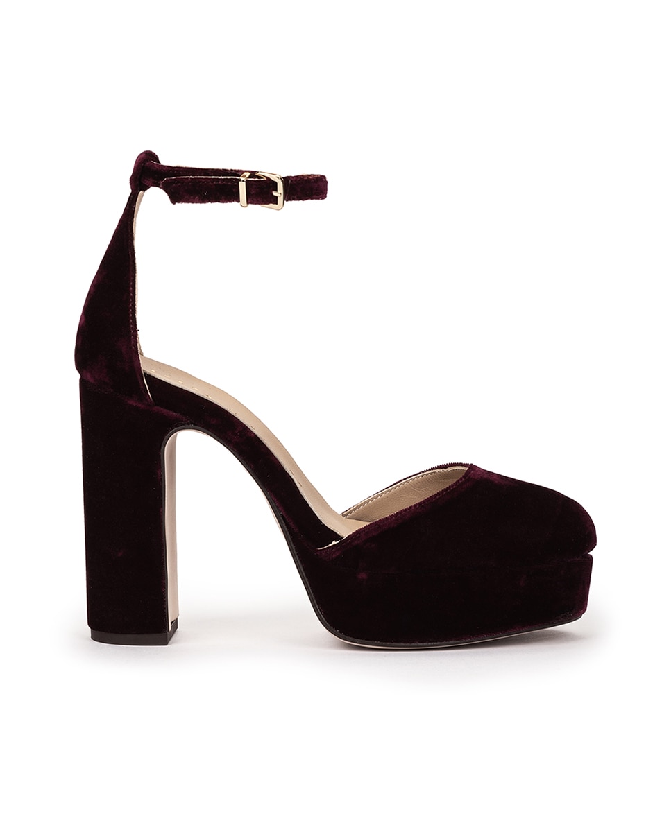 Pedro Miralles - Zapatos de salón de mujer con pulsera y plataforma.