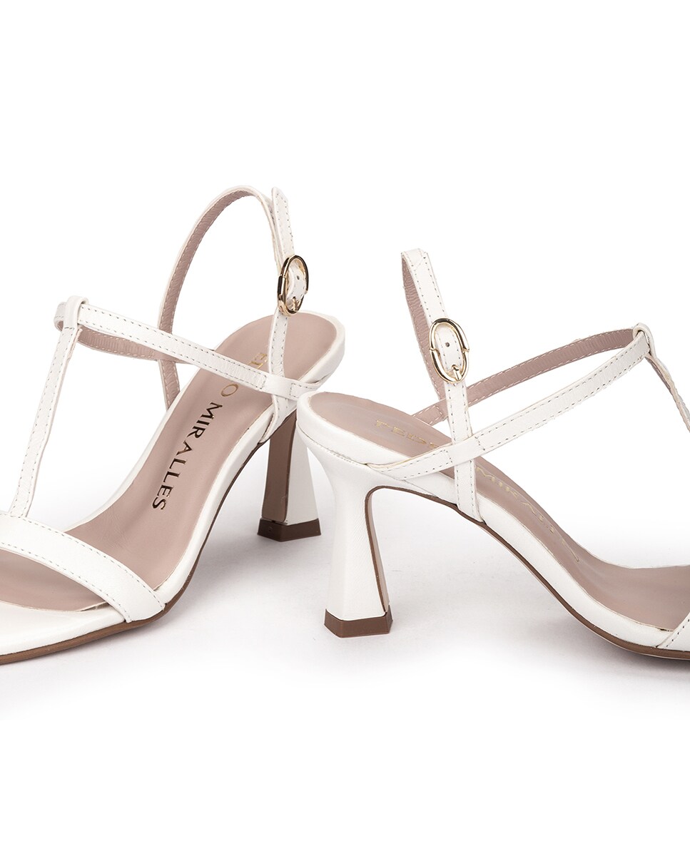 Tacones Mango Sandalias TacÃ³n Beige El Corte InglÃ©s Dibia 2020 - Main Image