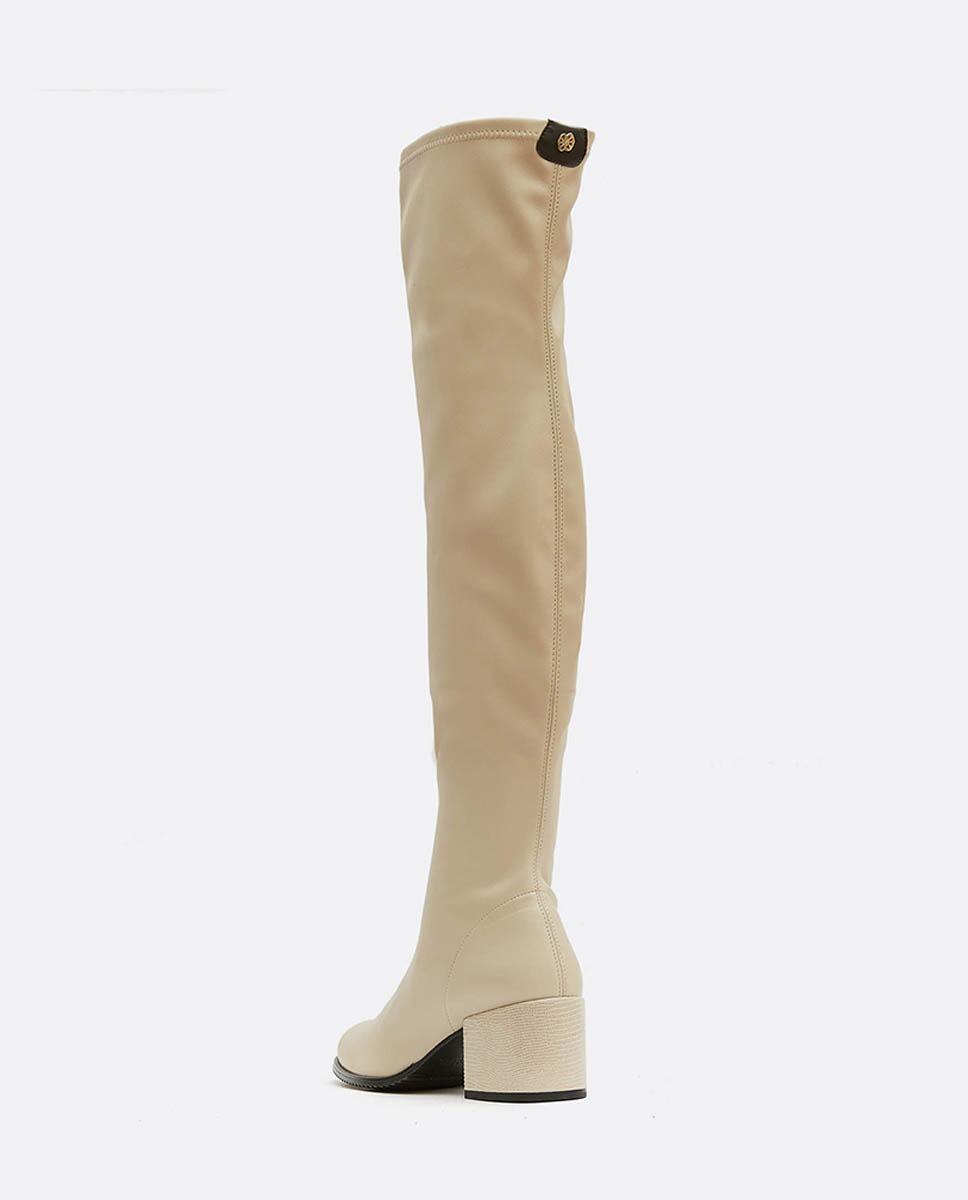 Botas blancas mujer discount el corte ingles