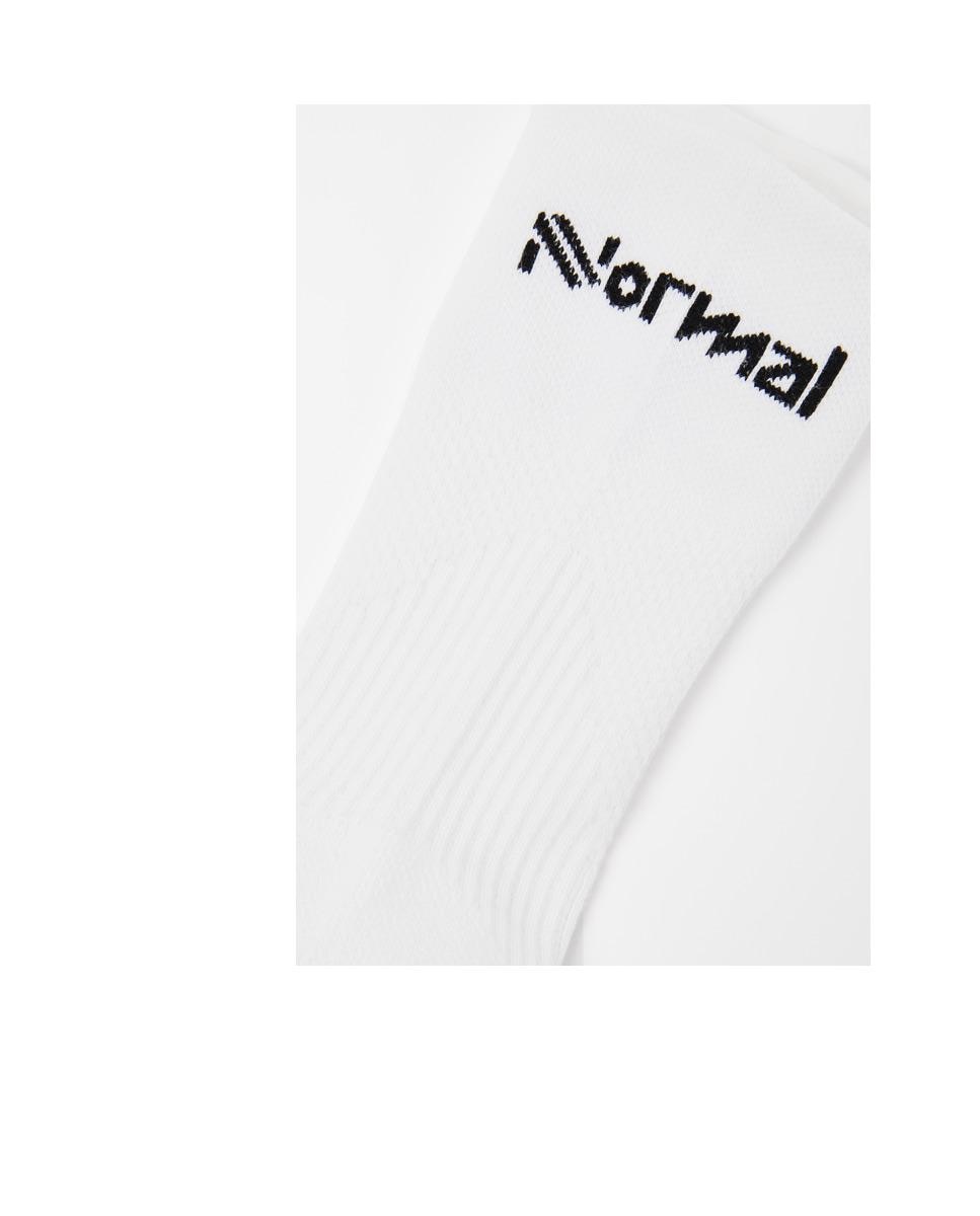 Calcetines running unisex NNORMAL - Blanco Blanco-2