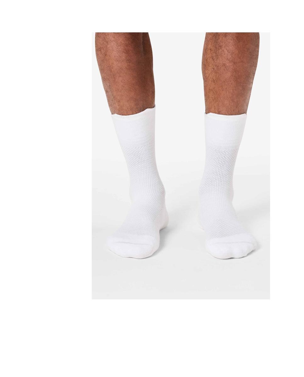 Calcetines running unisex NNORMAL - Blanco Blanco-3