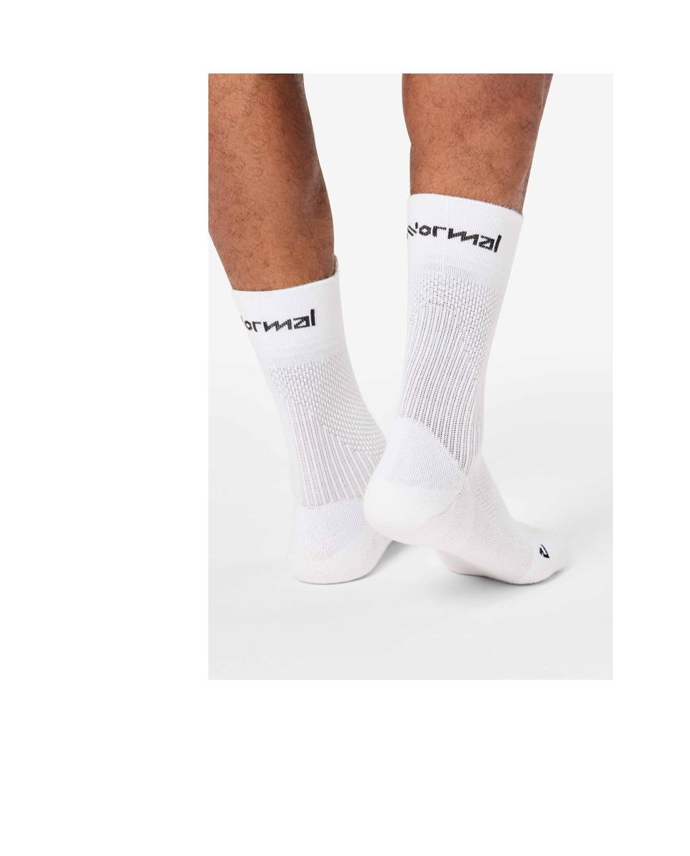 Calcetines running unisex NNORMAL - Blanco Blanco-4