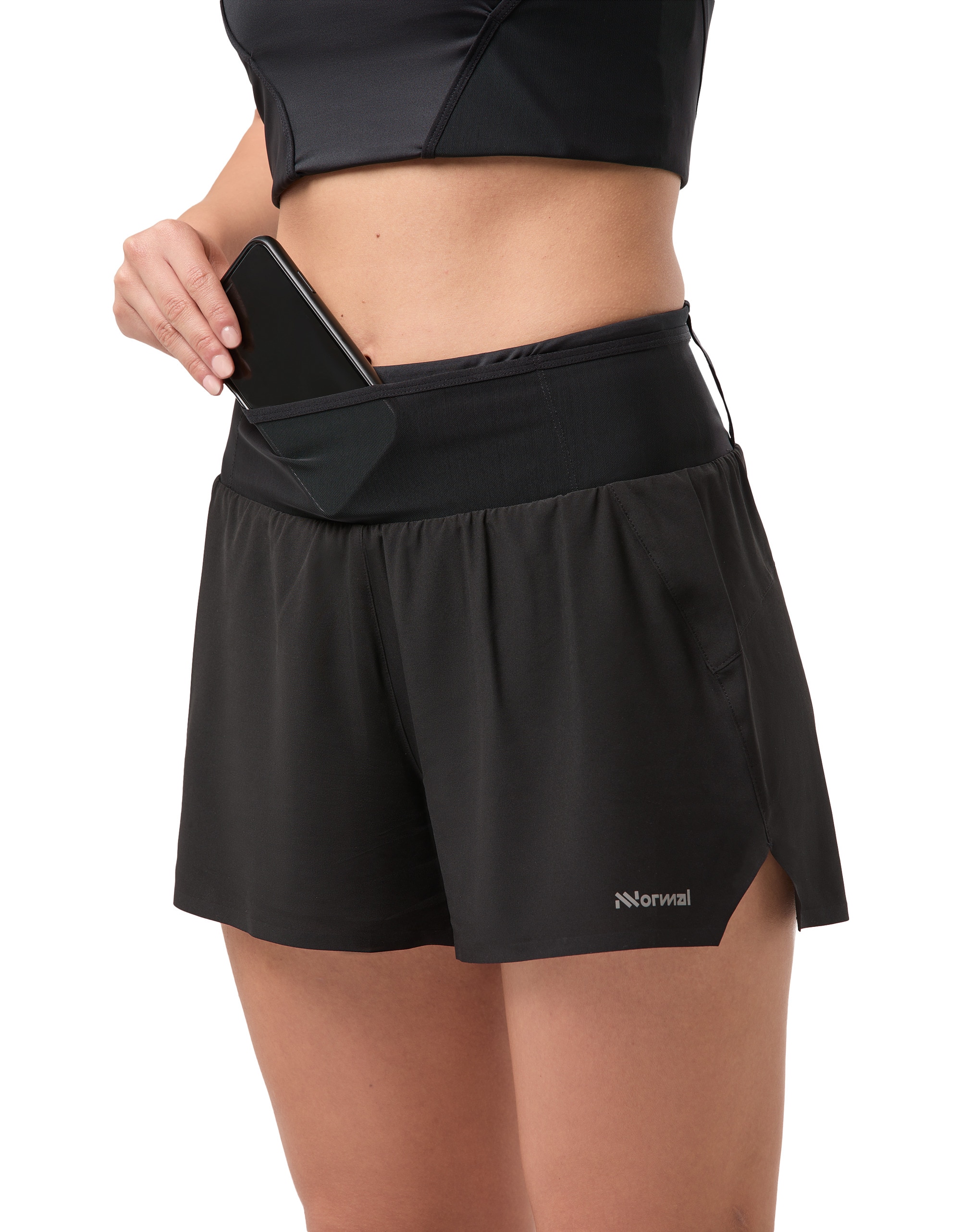 Short de mujer de NNormal - Negro Negro-5