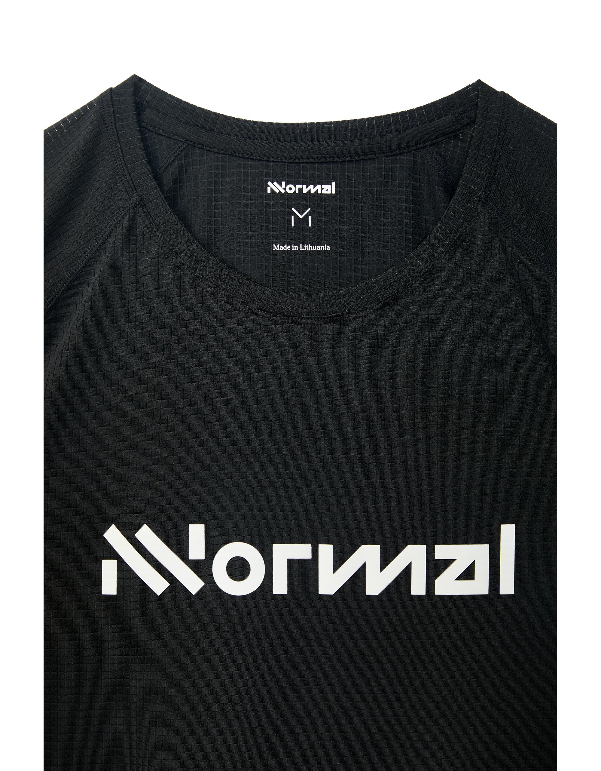 Camiseta de running de mujer NNormal - Negro Negro-4