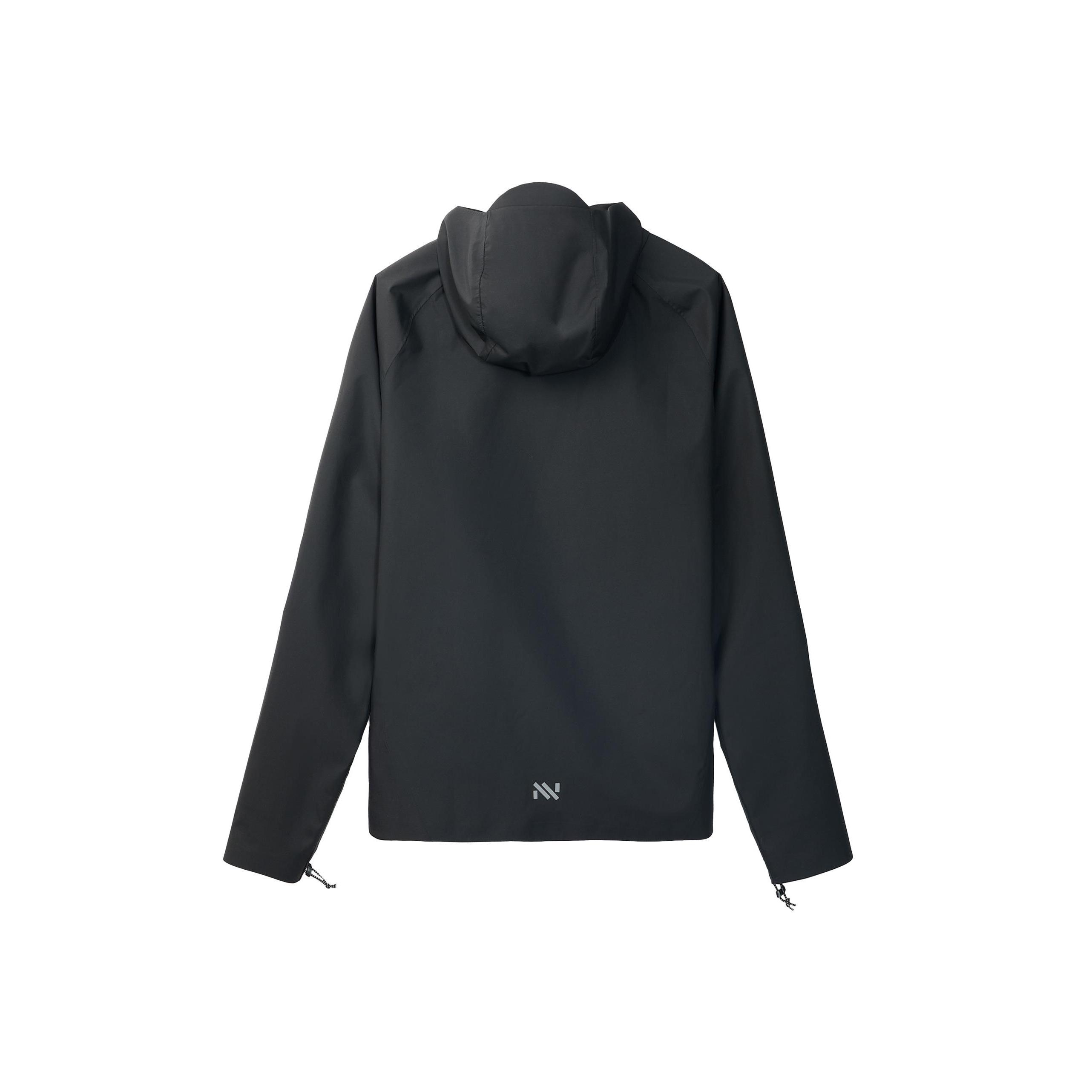 Chaqueta de mujer de running NNormal - Negro Negro-2