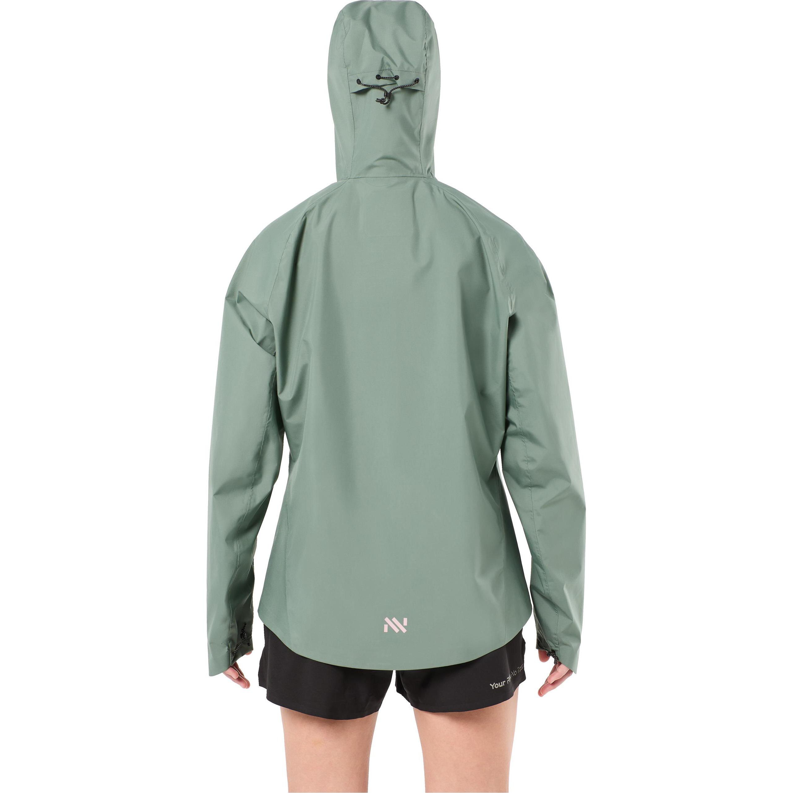 Chaqueta de mujer de running NNormal - Gris Gris-5